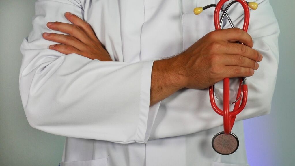 symptoms of prostatitis are determined by a doctor