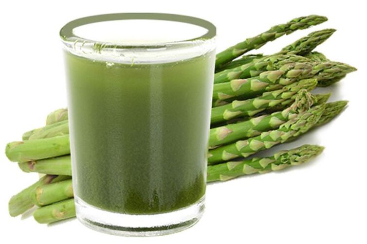 asparagus juice for prostatitis